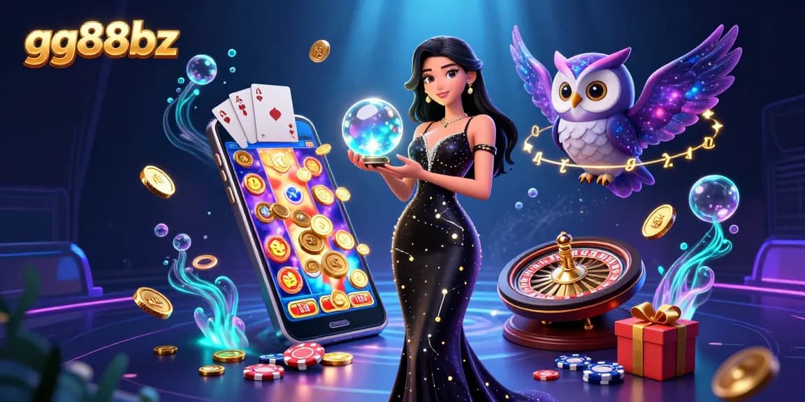 Engage in thrilling gaming action at gg88bz with vibrant slot games, mystical elements, and excitement