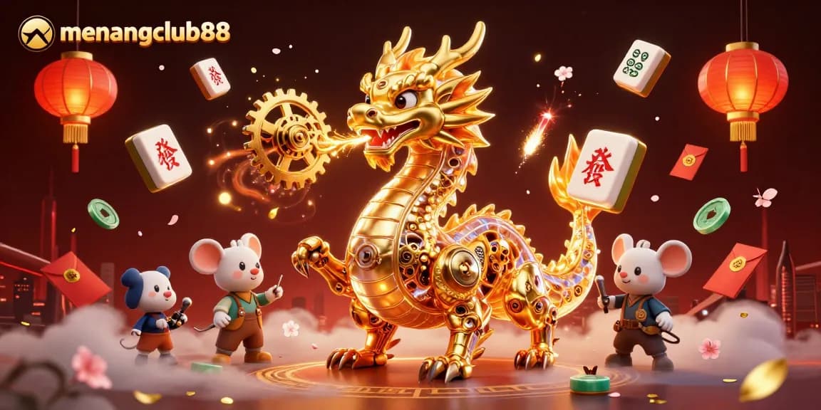 Experience the exhilarating gameplay at menangclub88 with vibrant casino-themed elements.
