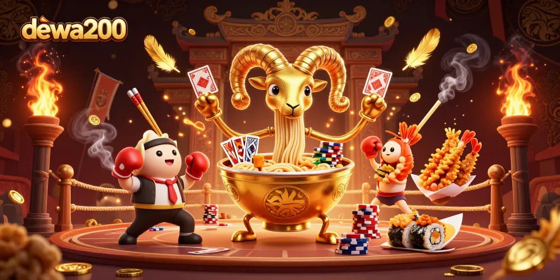 Bermain seru dengan dewa200 dalam ilustrasi kasino 3D yang penuh warna dan aksi taruhan menghadirkan tantangan judi menarik.