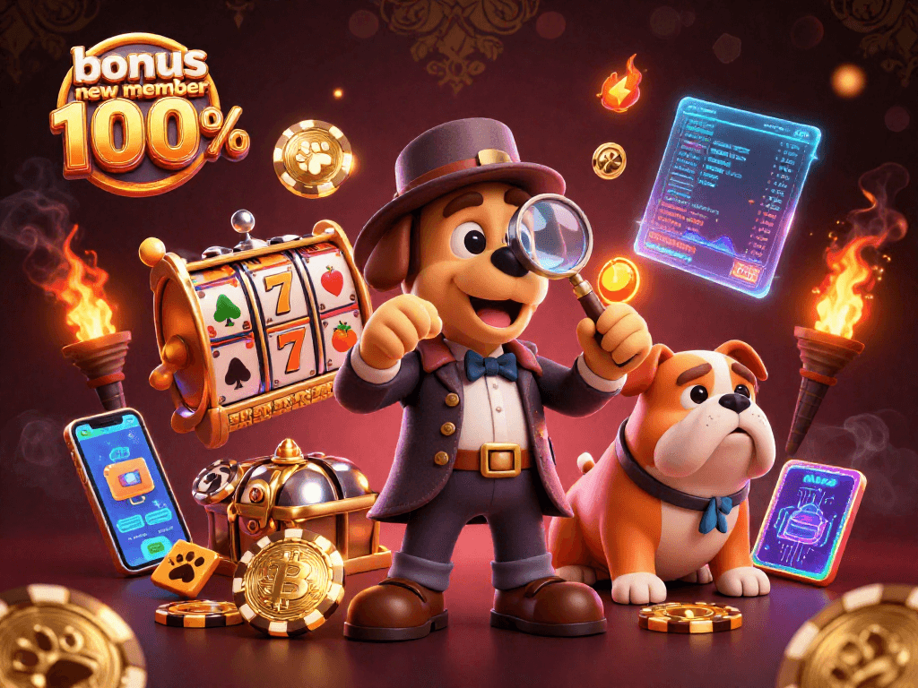 Spin to win with bonus new member 100% at our vibrant slot gaming scene.