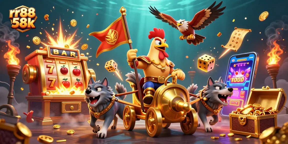 Experience the excitement of rr88 58k with a dynamic casino adventure featuring epic characters and jackpots.