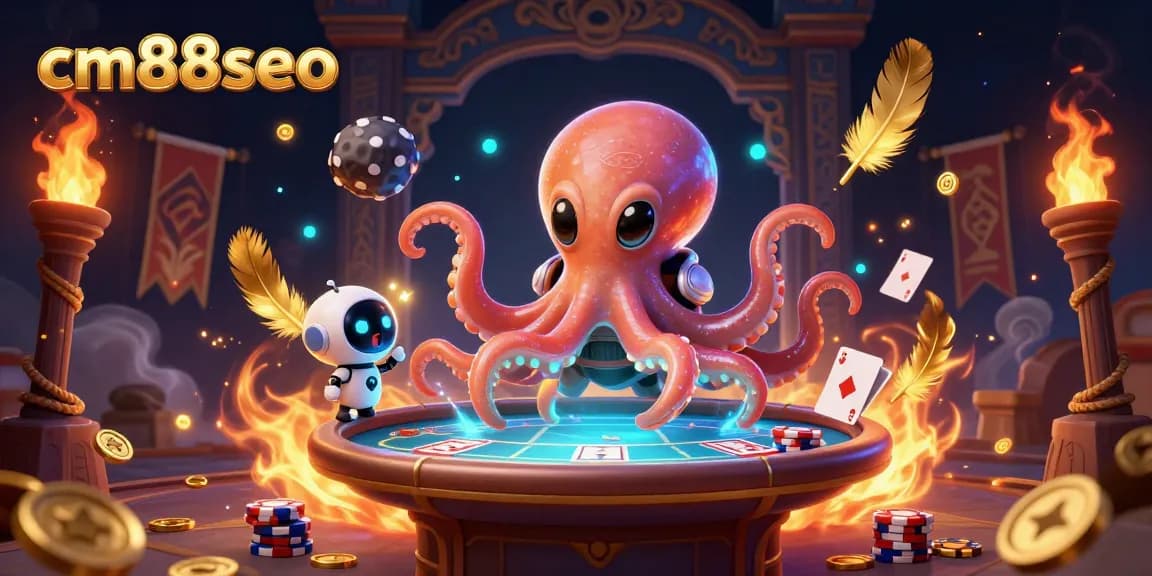 Experience high-stakes interactions at cm88seo's holographic poker table with thrilling alien themes.