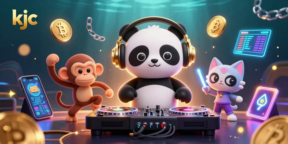 Experience vibrant gambling fun with kjc featuring 3D cartoon characters in an energetic casino scene.