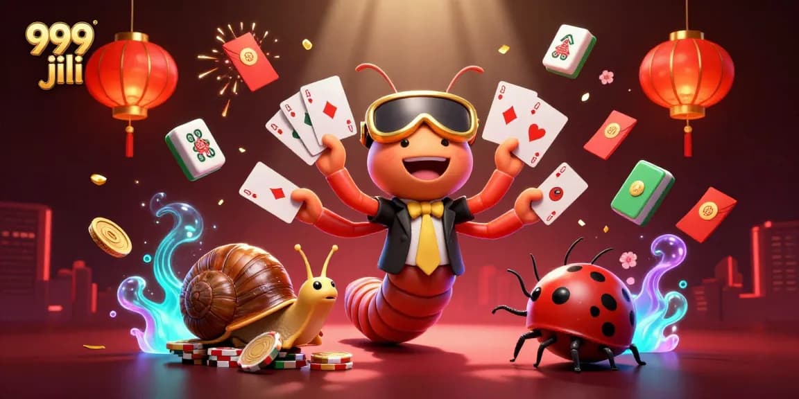 Engage with exciting games at 999 jili, featuring unique characters and vibrant casino elements.