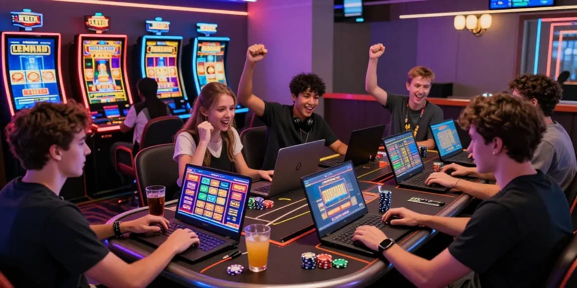 Engaging players in a vibrant online gaming atmosphere celebrating deposit tanpa minimal.