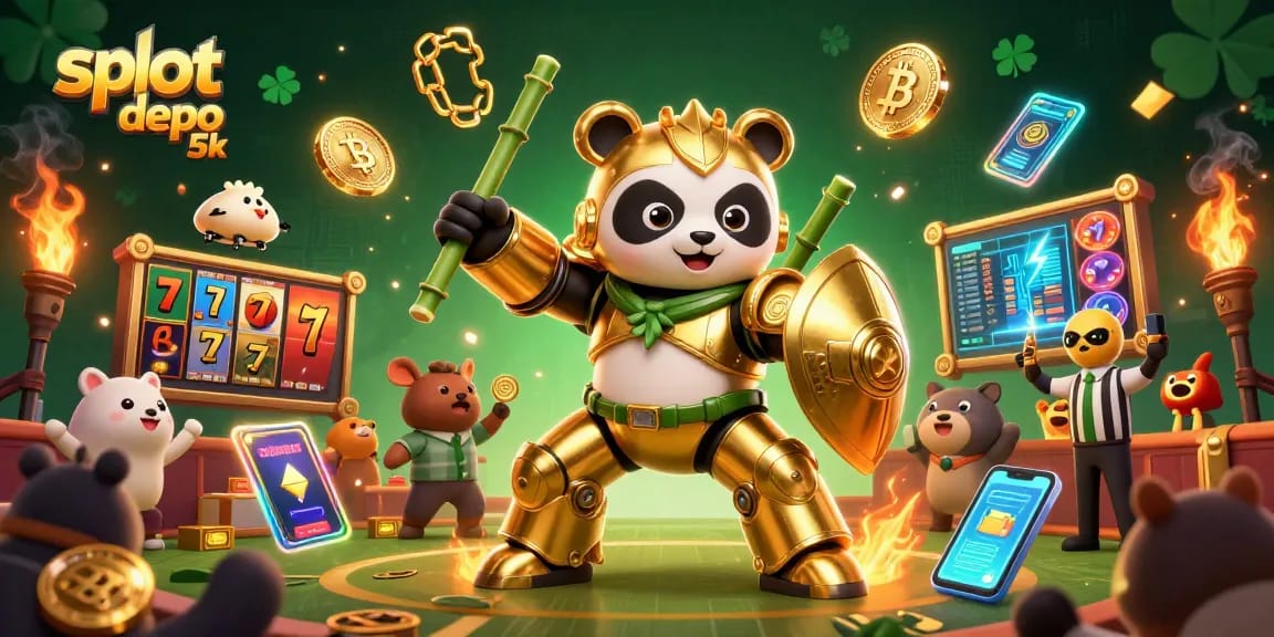 Experience the excitement of slot depo 5k with vibrant 3D elements and captivating gameplay.