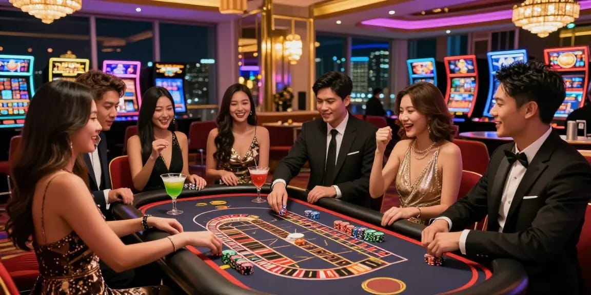 Experience the thrill of gaming at popular casinos with ทางเข้าfun88 ล่าสุด ไม่โดนบล็อก in vibrant environments full of excitement.