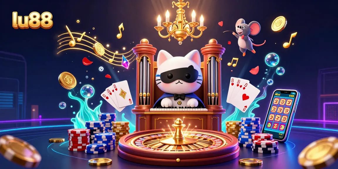 Experience thrilling gameplay at lu88 with vibrant casino elements and captivating characters.