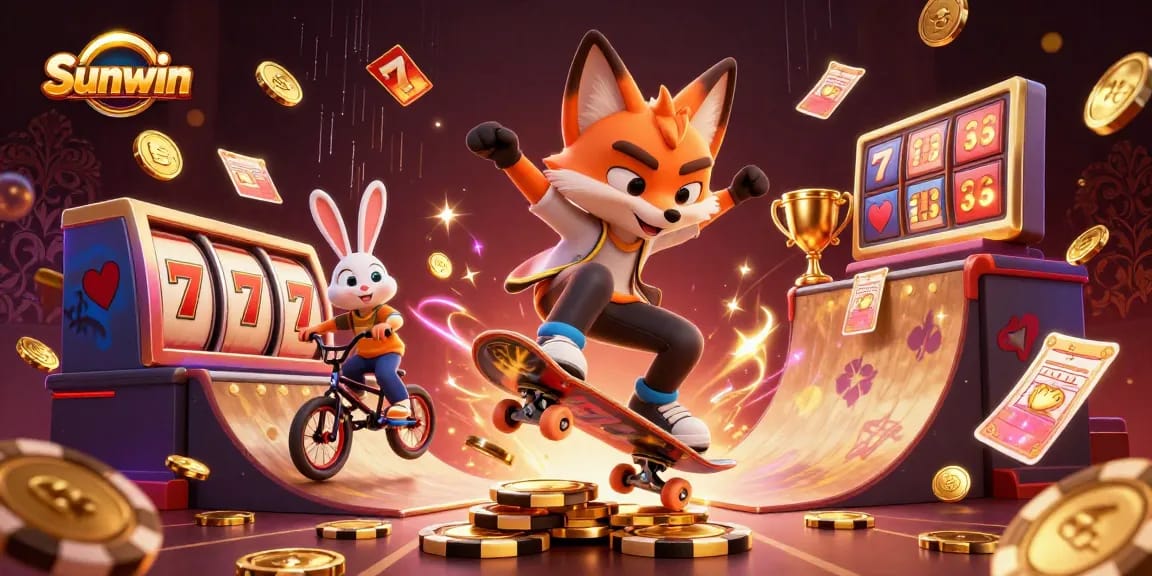Sunwin offers thrilling casino experiences with vibrant games and dynamic characters.