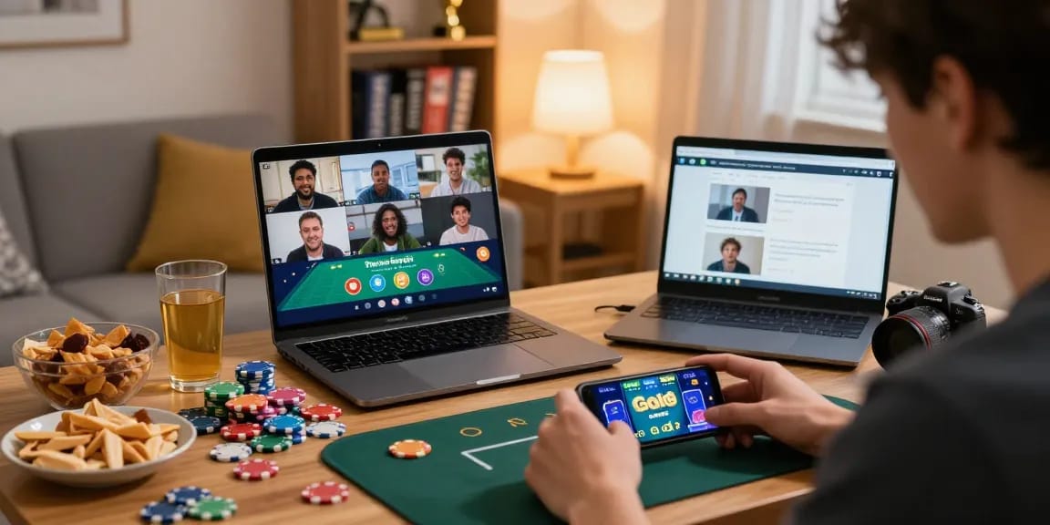 Teen Patti Gold LATEST VERSION gameplay on smartphone with chips and snacks.