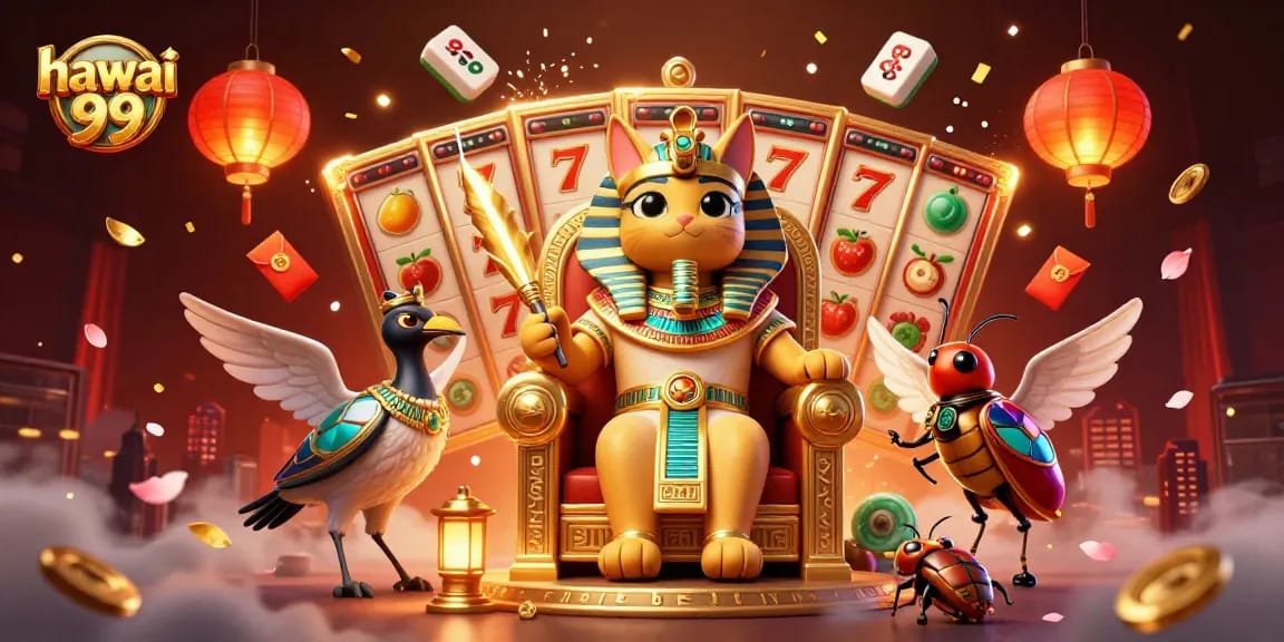 Experience excitement and winning with hawai 99's dynamic casino scene packed with vivid game elements.