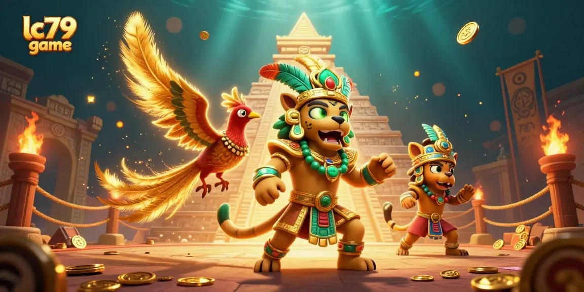 Trải nghiệm cá cược hấp dẫn tại lc79 game với hình ảnh rực rỡ và sống động.