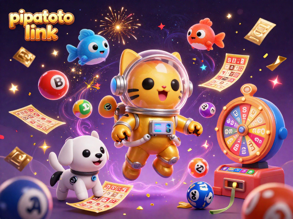 Engage with the exciting pipatoto link as the astronaut cat and robot dog explore a cosmic gaming adventure.