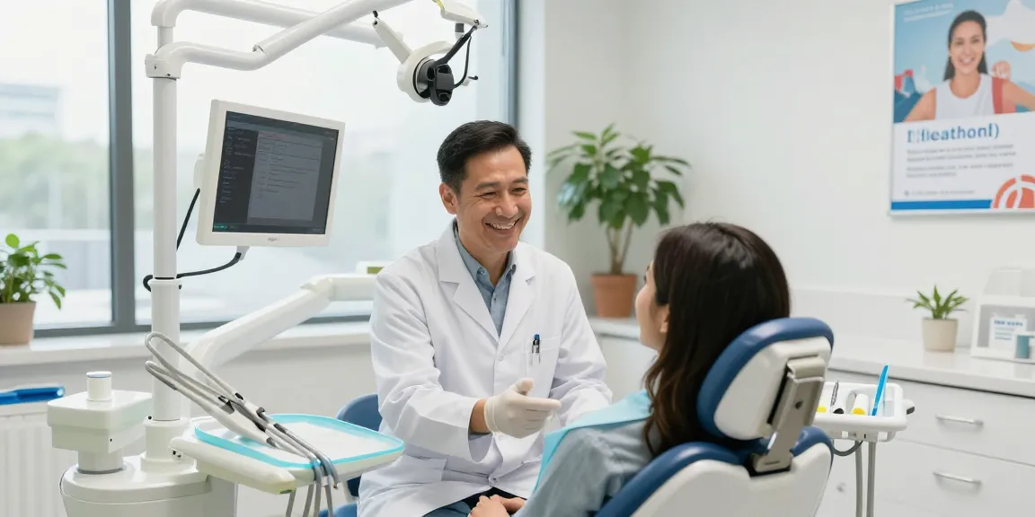 Find a dentist and book an appointment effortlessly, view it now in a modern dental office.