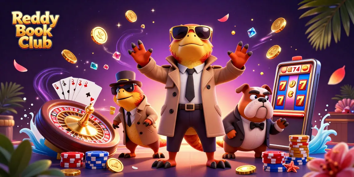 Engage in the thrilling experience of Reddy Book Club with vibrant casino adventures and winning opportunities.