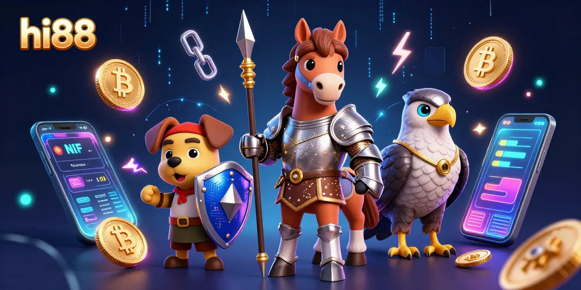 Engage in exciting gameplay with hi88's innovative casino features, showcasing a vibrant and dynamic scene.
