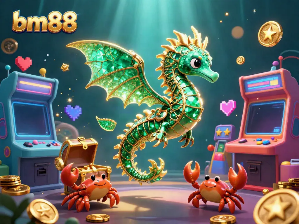 Experience thrilling gameplay at bm88 with a vibrant underwater casino adventure featuring exciting characters and game elements.