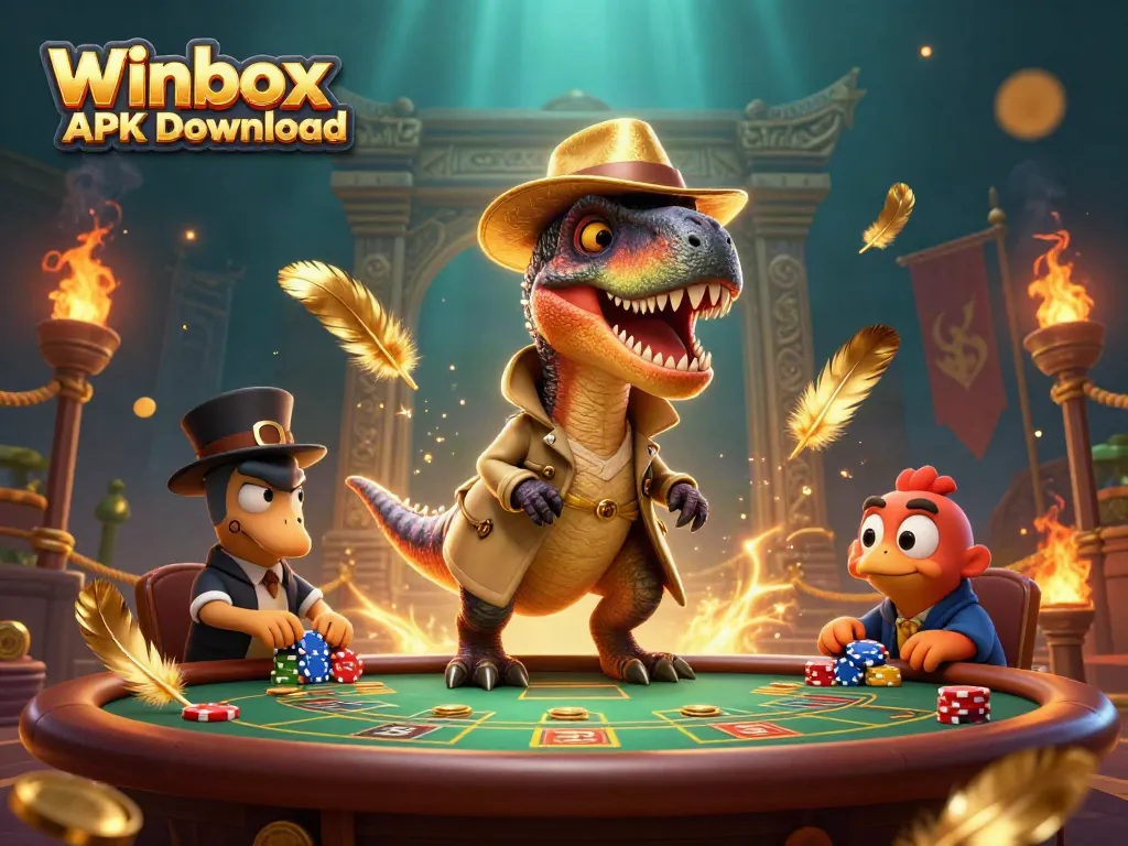 Play with excitement by downloading Winbox APK to experience thrilling casino games.