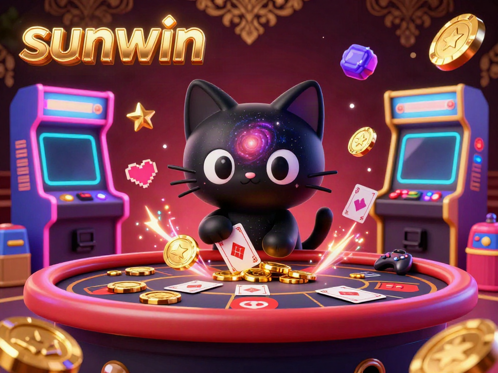 Engage in thrilling casino adventures with sunwin's cosmic cat and arcade delights.