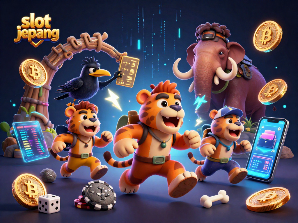 Engage in the excitement of slot jepang with captivating prehistoric casino elements.