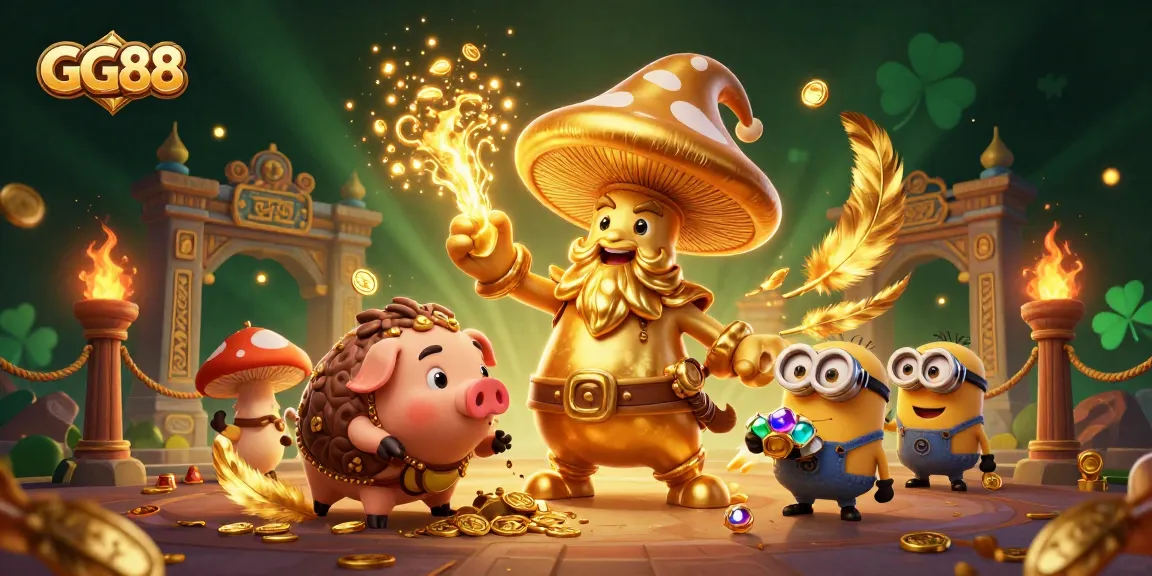 Engage in the excitement of GG88's golden treasures and magical games while experiencing immersive online gambling.