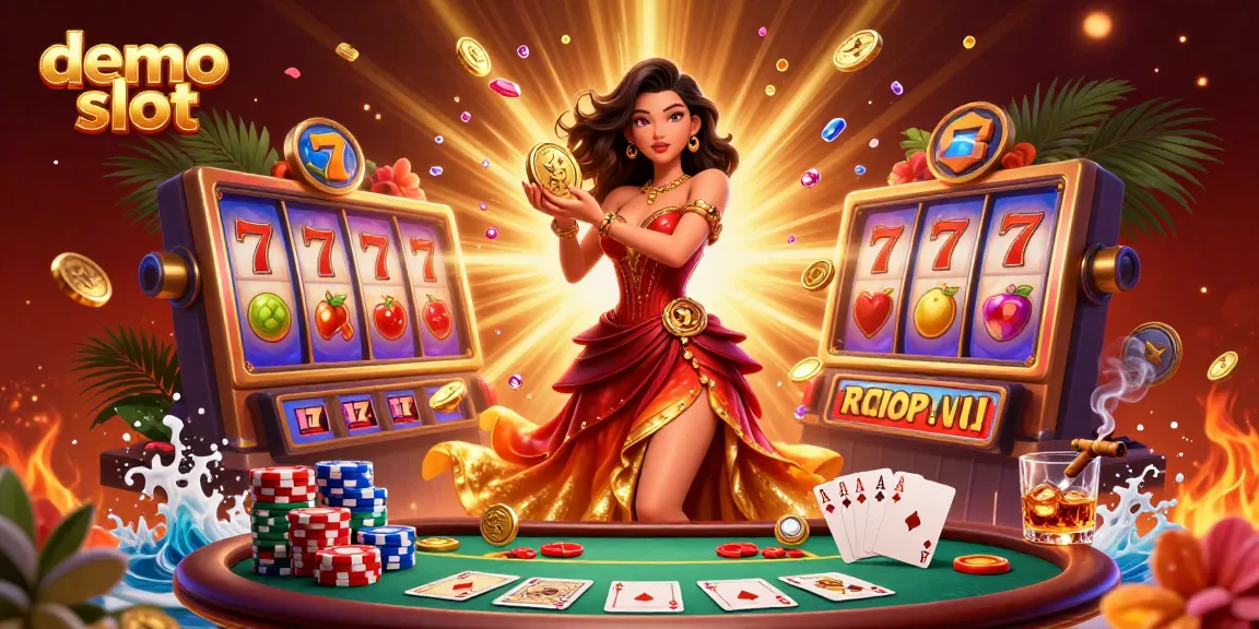 Experience the excitement of demo slot gaming with vibrant visuals and immersive elements.
