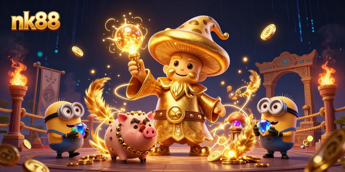 Experience thrilling betting adventures with nk88 in a magical casino realm where treasures abound.