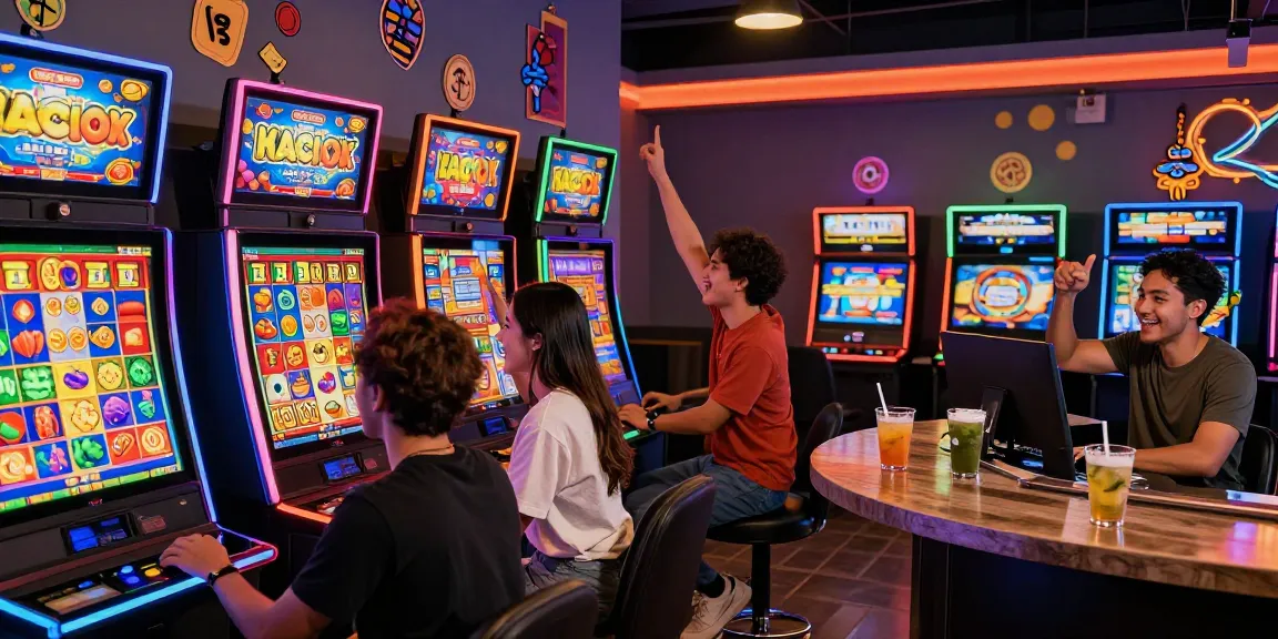 Pengalaman bermain slot gacor penuh keceriaan di ruang permainan modern.