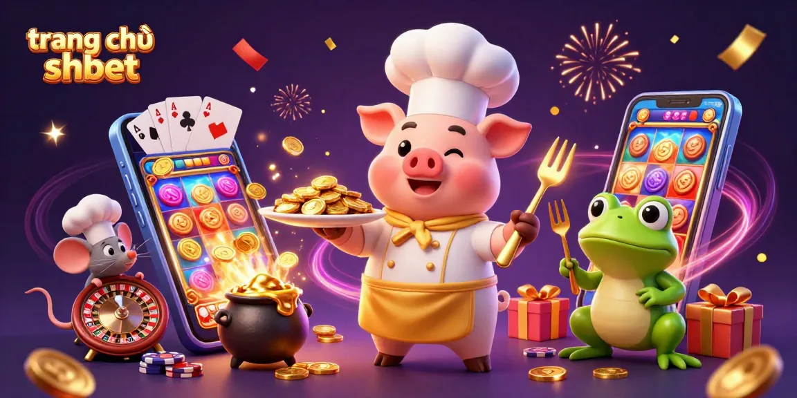 Explore the exciting world of online gambling at trang chủ shbet featuring a visually rich digital casino scene.