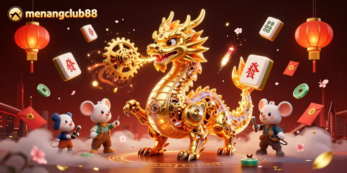Experience the exhilarating gameplay at menangclub88 with vibrant casino-themed elements.