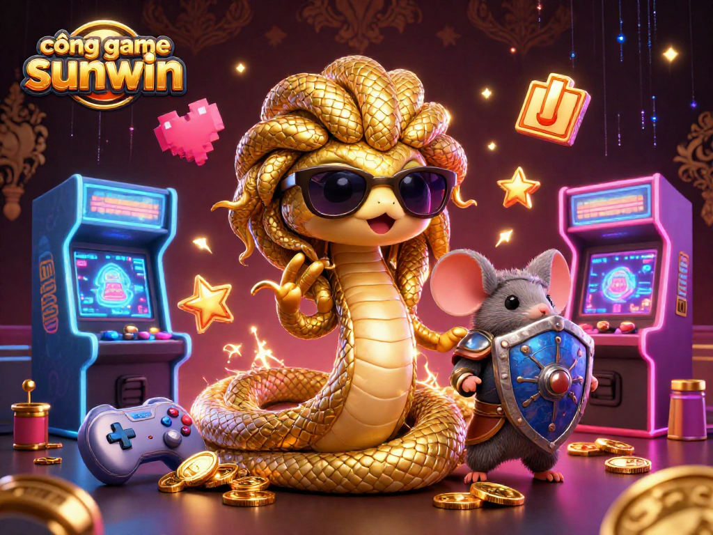 Engage in thrilling gameplay at cổng game sunwin, featuring fun characters and dynamic gaming action.