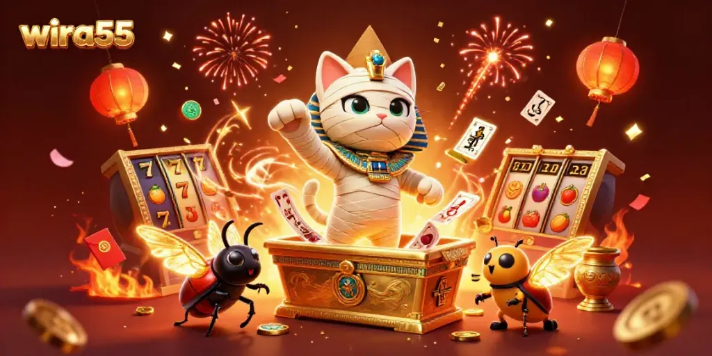 Experience thrilling wins at wira55 with captivating 3D slot casino adventures and vibrant game visuals.