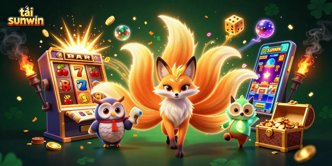 Experience the excitement of tải sunwin with our vibrant casino-themed scene bursting with action and rich details.
