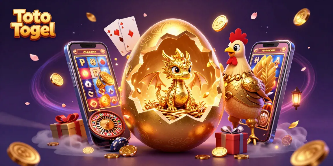 Menangkan Toto Togel dengan ilustrasi kasino 3D berwarna dan menarik.