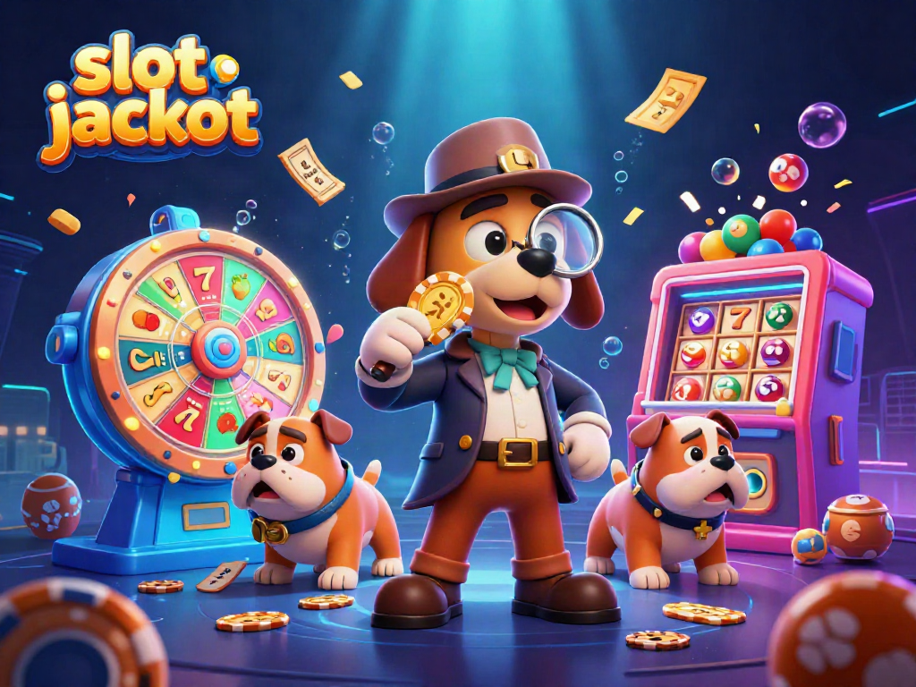 Menangkap momen seru dalam dunia slot jackpot dengan karakter kartun detektif yang menjelajahi petunjuk emas.