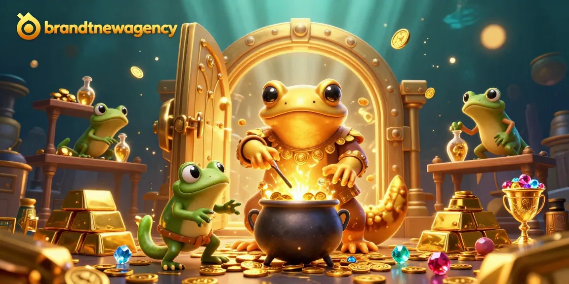 Brandtnewagency menawarkan pengalaman judi slot online dengan alchemist dan simbol kemenangan yang magis.