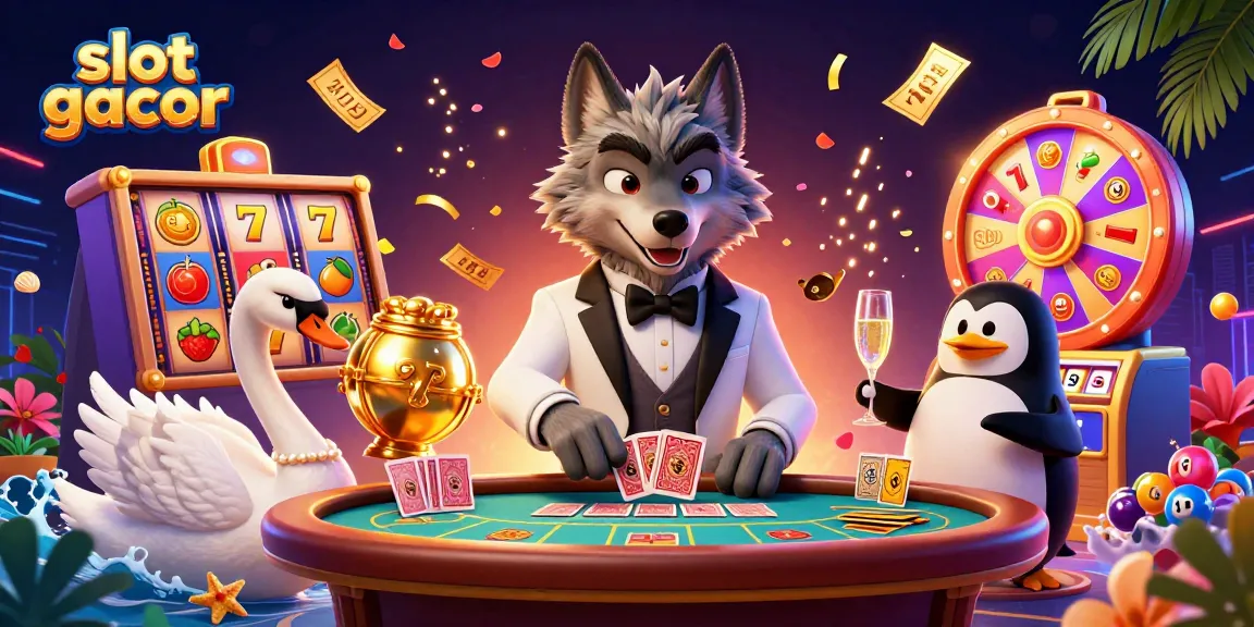 Experience winning strategies with slot gacor in a vibrant casino scene.