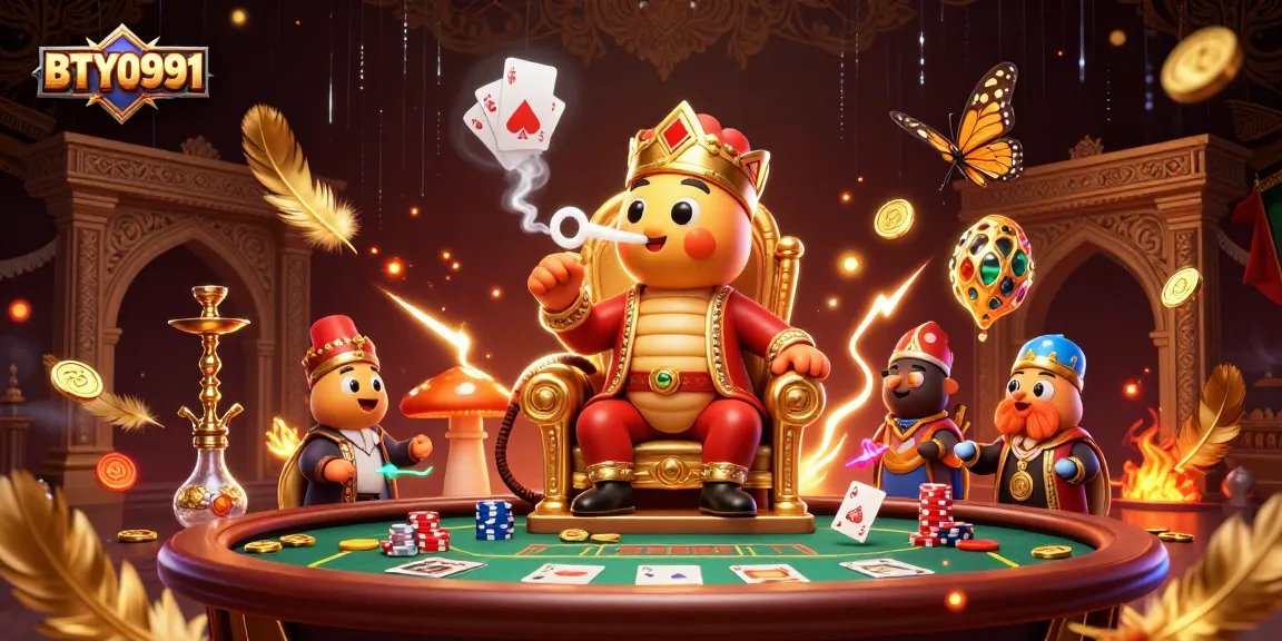 Experience thrilling poker action with BTY0991 in a vibrant casino setting