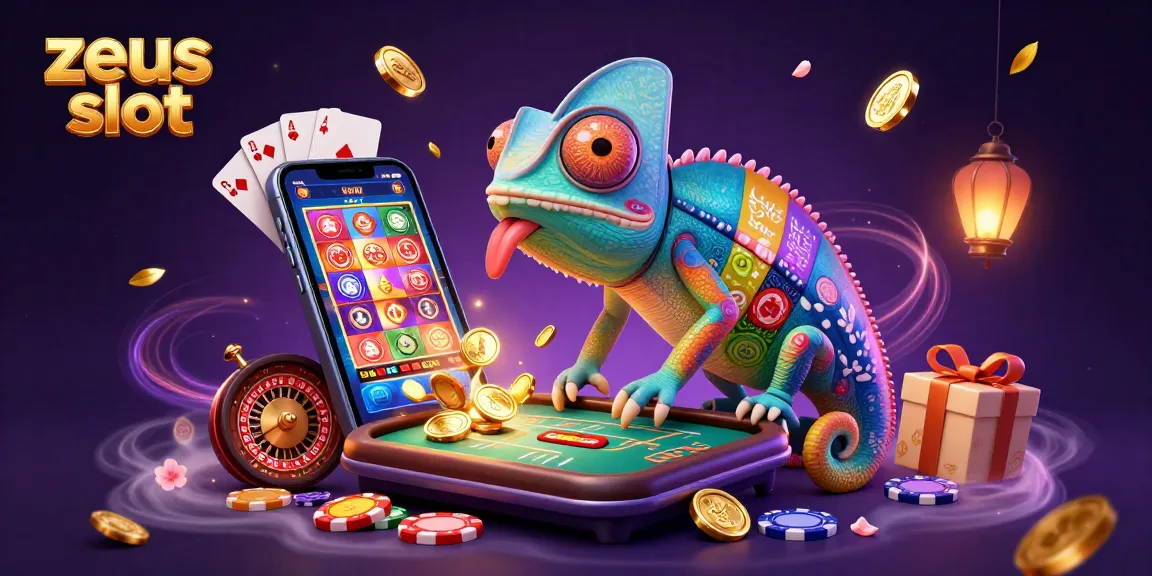 Engage with zeus slot through this vibrant 3D scene depicting a colorful casino atmosphere, showcasing thrilling game elements.