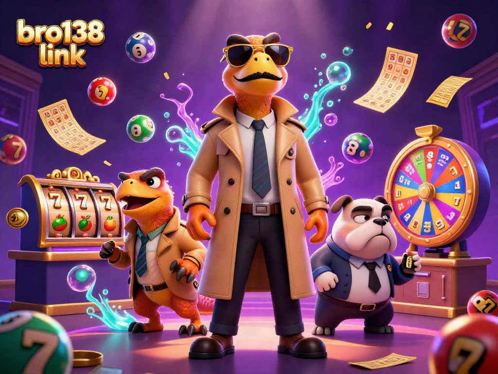 Menangkan permainan dengan bro138 link yang penuh warna dari bola lotere dan slot digital yang menggiurkan.