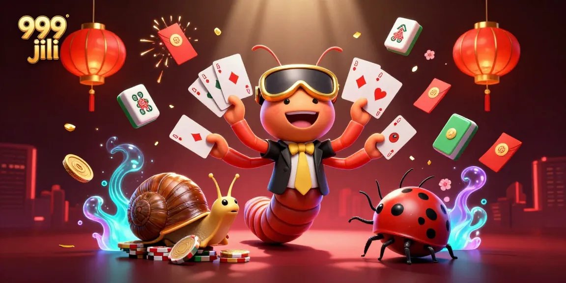 Engage with exciting games at 999 jili, featuring unique characters and vibrant casino elements.