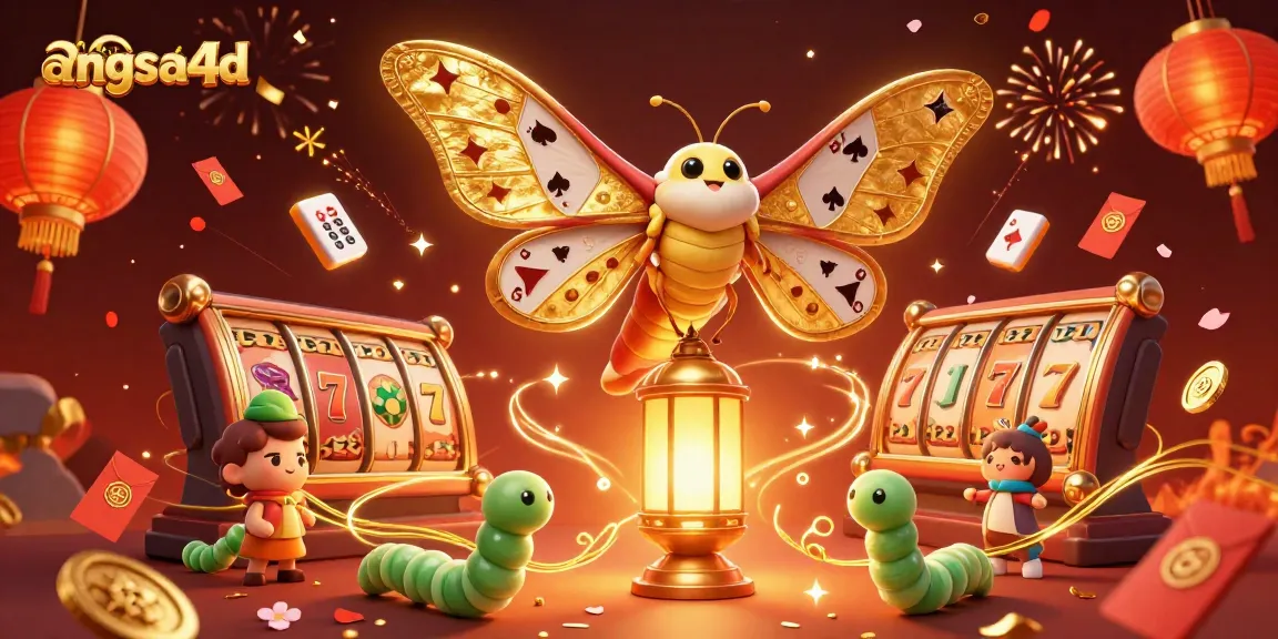 Spin and win with angsa4d in this vibrant 3D casino illustration filled with excitement.