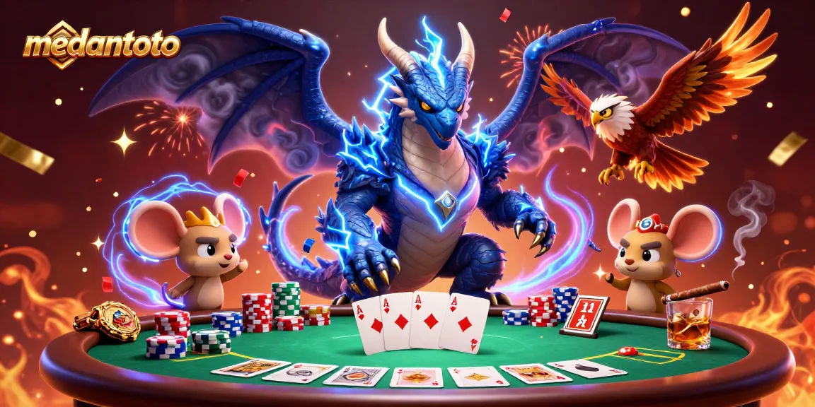 Menggenggam kemenangan di medantoto dengan poker dan judul kartu yang menarik dan keceriaan pesta