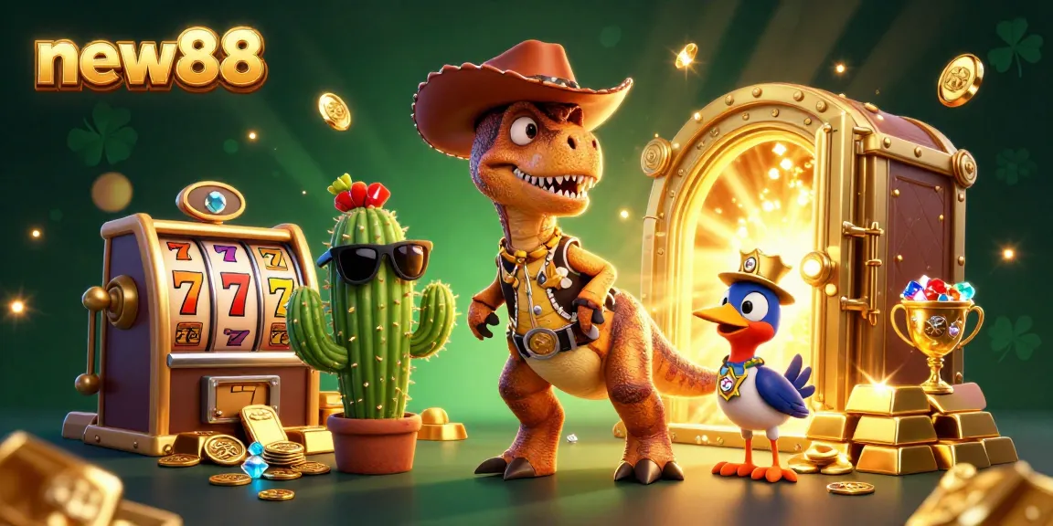 Engage in winning strategies with new88's dynamic slot games and vibrant casino atmosphere.