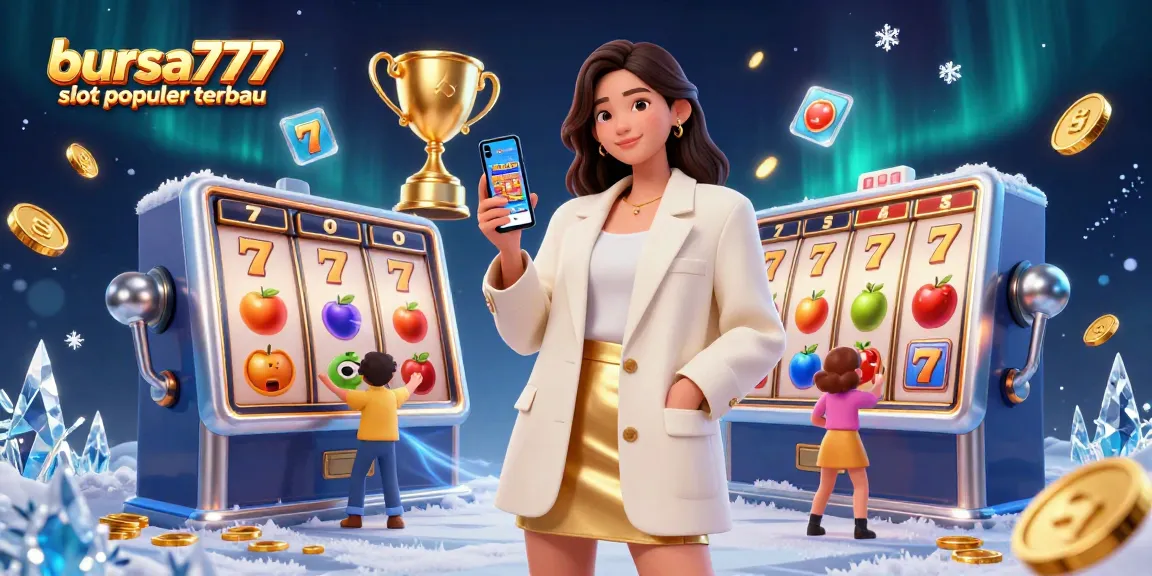Enjoy thrilling gameplay with bursa777 slot populer terbaru featuring exciting slot game elements and a friendly player.