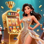 Experience the excitement of trang chủ gg88 with 3D characters celebrating big wins and engaging in gaming.