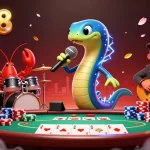 Experience the thrill of vn168 in a vibrant underwater casino with unique characters and elements.