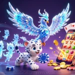 Engage in Fairplay with vibrant slots and a friendly atmosphere, featuring an ice phoenix and playful characters.