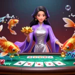 C168 players enjoy a thrilling poker scene with vibrant elements showcasing dynamic gaming excitement and quality.