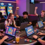 Engaging players in a vibrant online gaming atmosphere celebrating deposit tanpa minimal.